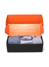 Warrior Alpaca Socks Men's Cozy Work From Home Socks Set in Gift Box Warrior Alpaca Socks Men's Cozy Work From Home Socks Set in Gift Box