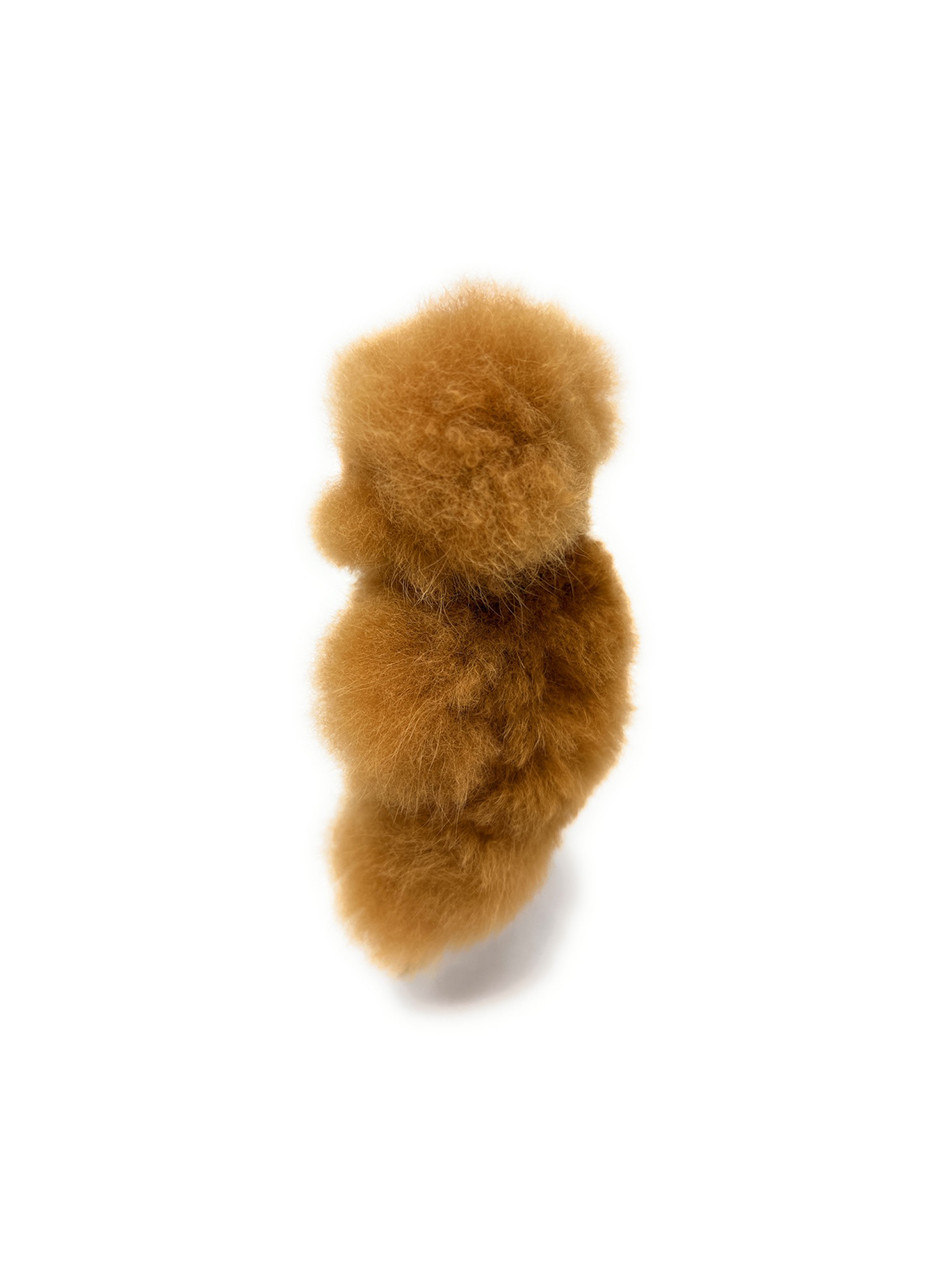 Alpaca Classic "Pocket" Bear, Side.