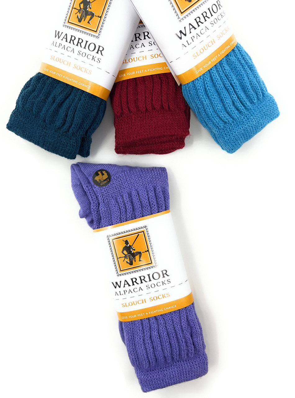 Scrunchy Slouch Alpaca Crew Socks
