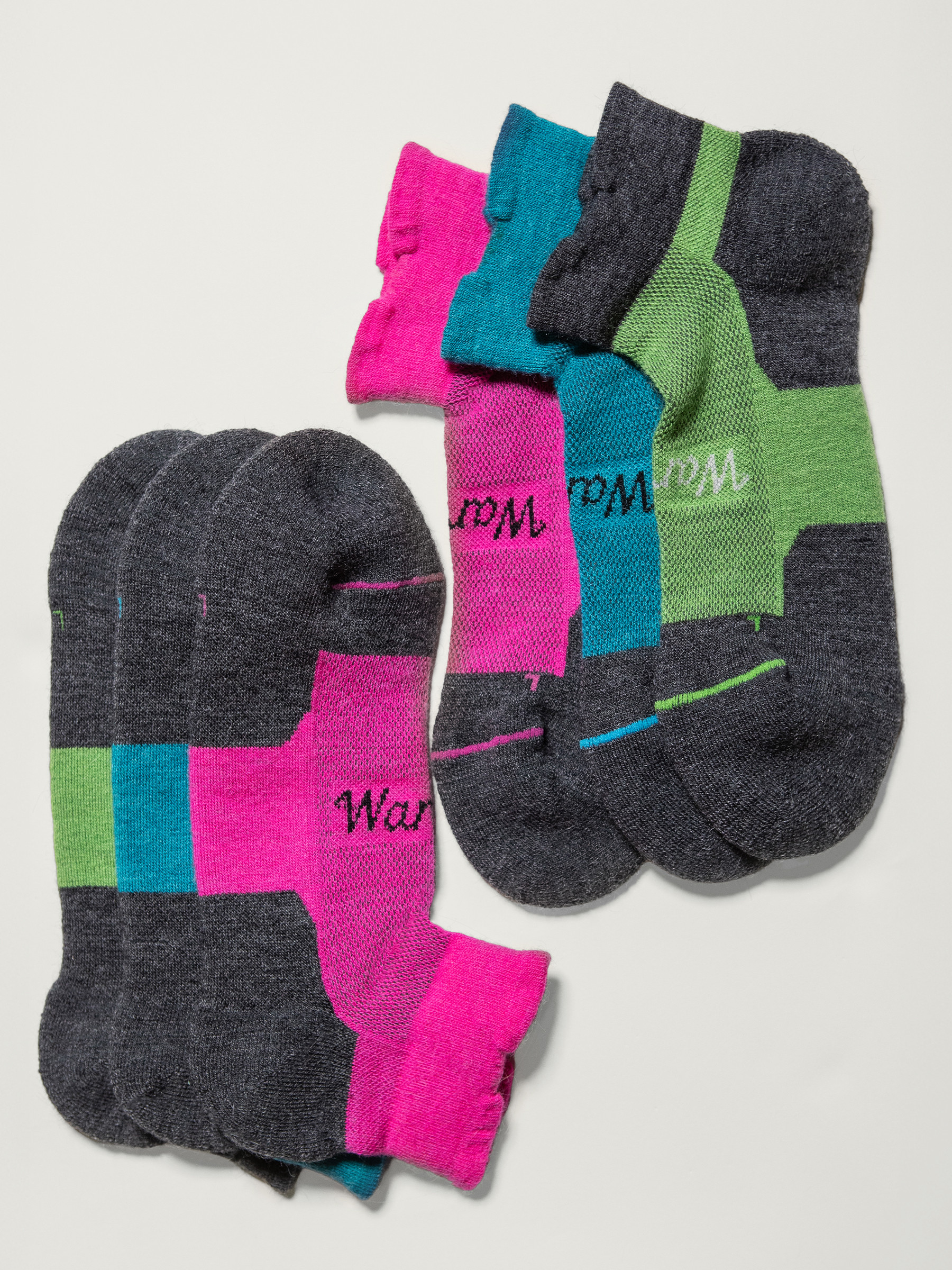 Pickle & Paddle Anklet Alpaca Socks color assortment