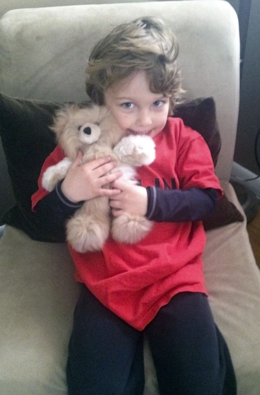 Thank you!  My son's new 10 inch "paci" bear arrived today and he was overjoyed with it! So so so soft!  Just what he wanted.  Read review ...
