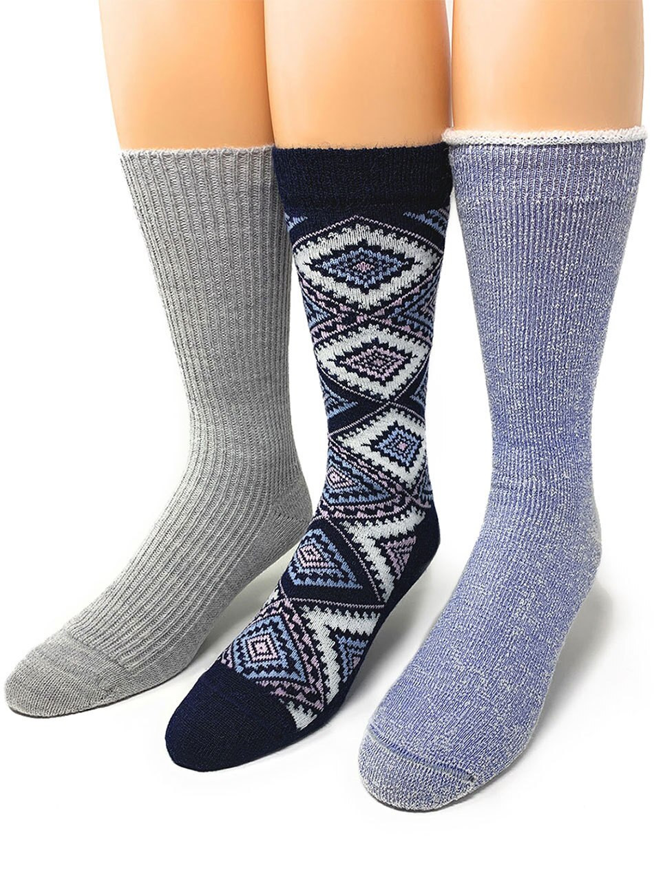 Warrior 100% Alpaca Socks Women's Cozy Toes 2 Relaxation Gift Set