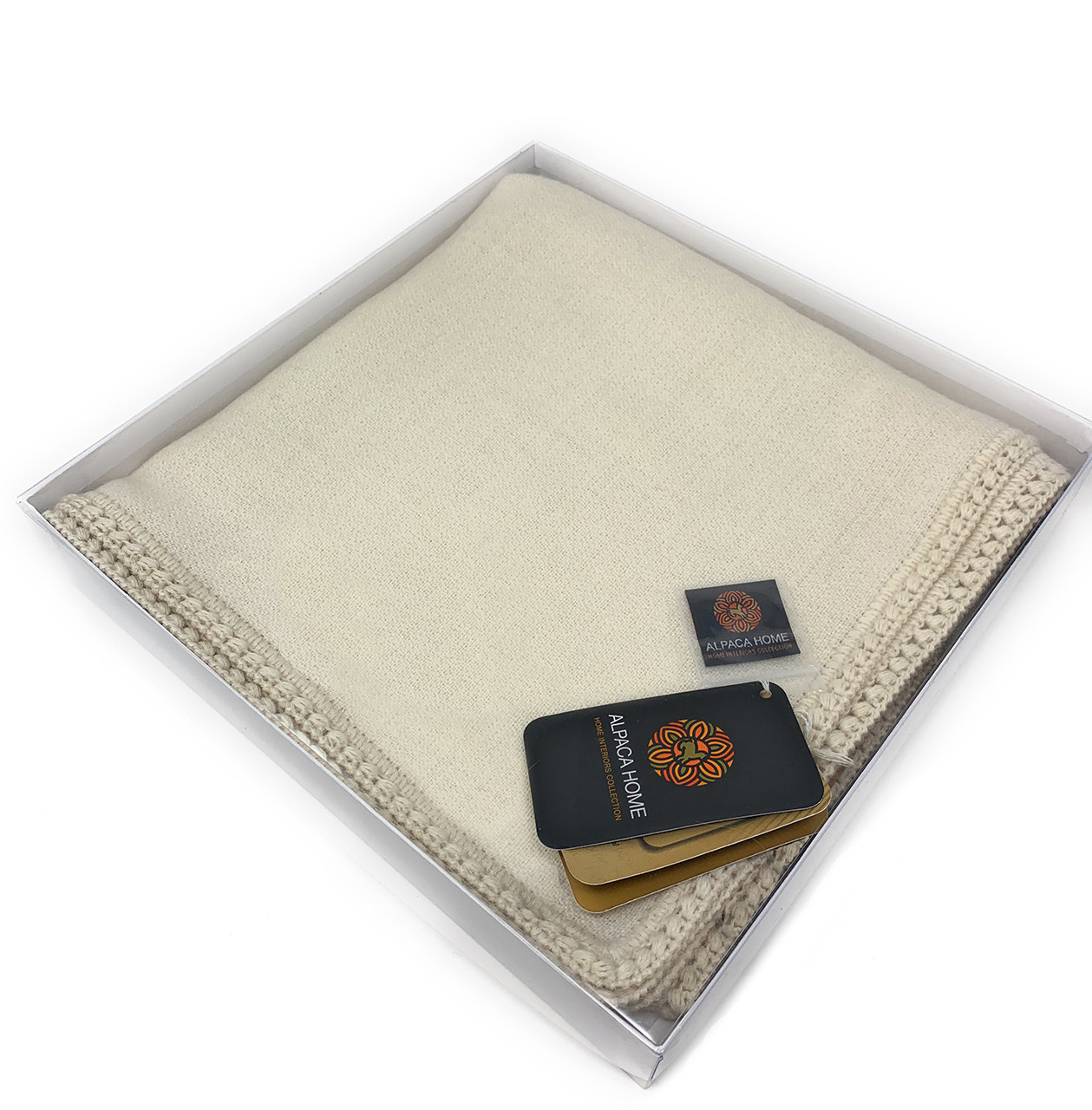 Kids Lullaby Baby Alpaca Blanket in Gift Box