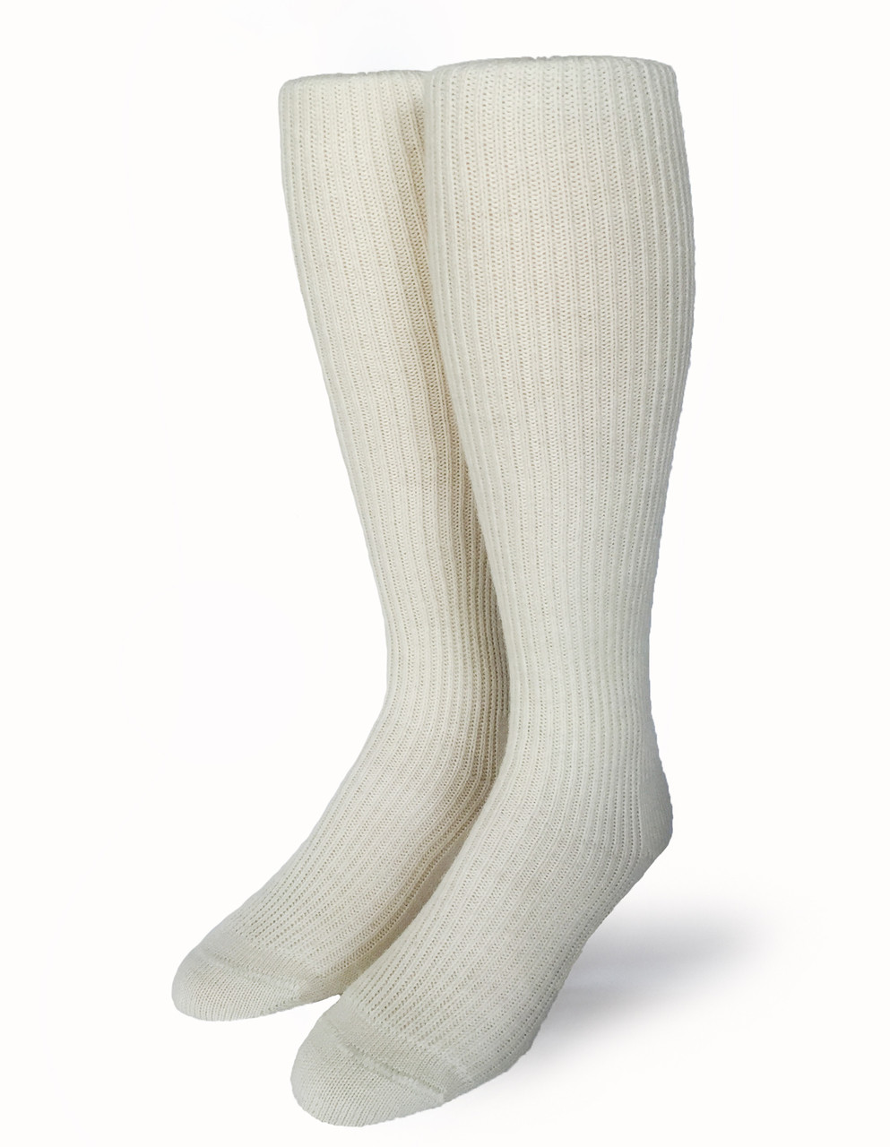 Vintage Tube Knee High Alpaca Socks Front