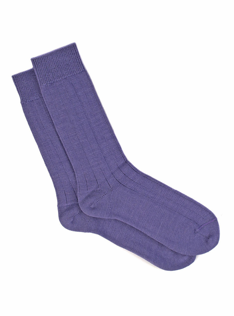 Warrior Alpaca Sleep & Lounge Socks Heel - Lavender
Flat