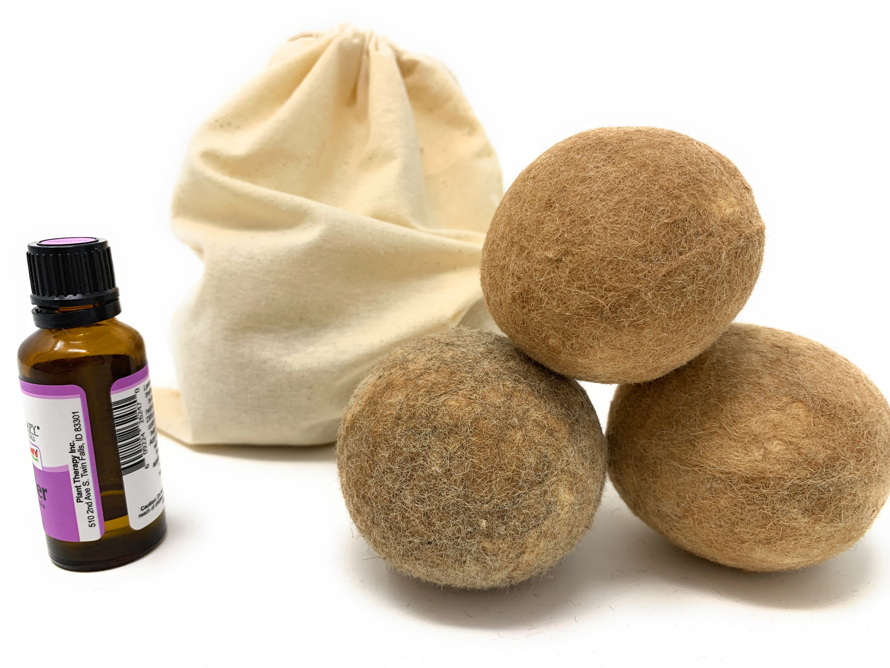 100% Alpaca Wool Dryer Balls -
Scent Idea
