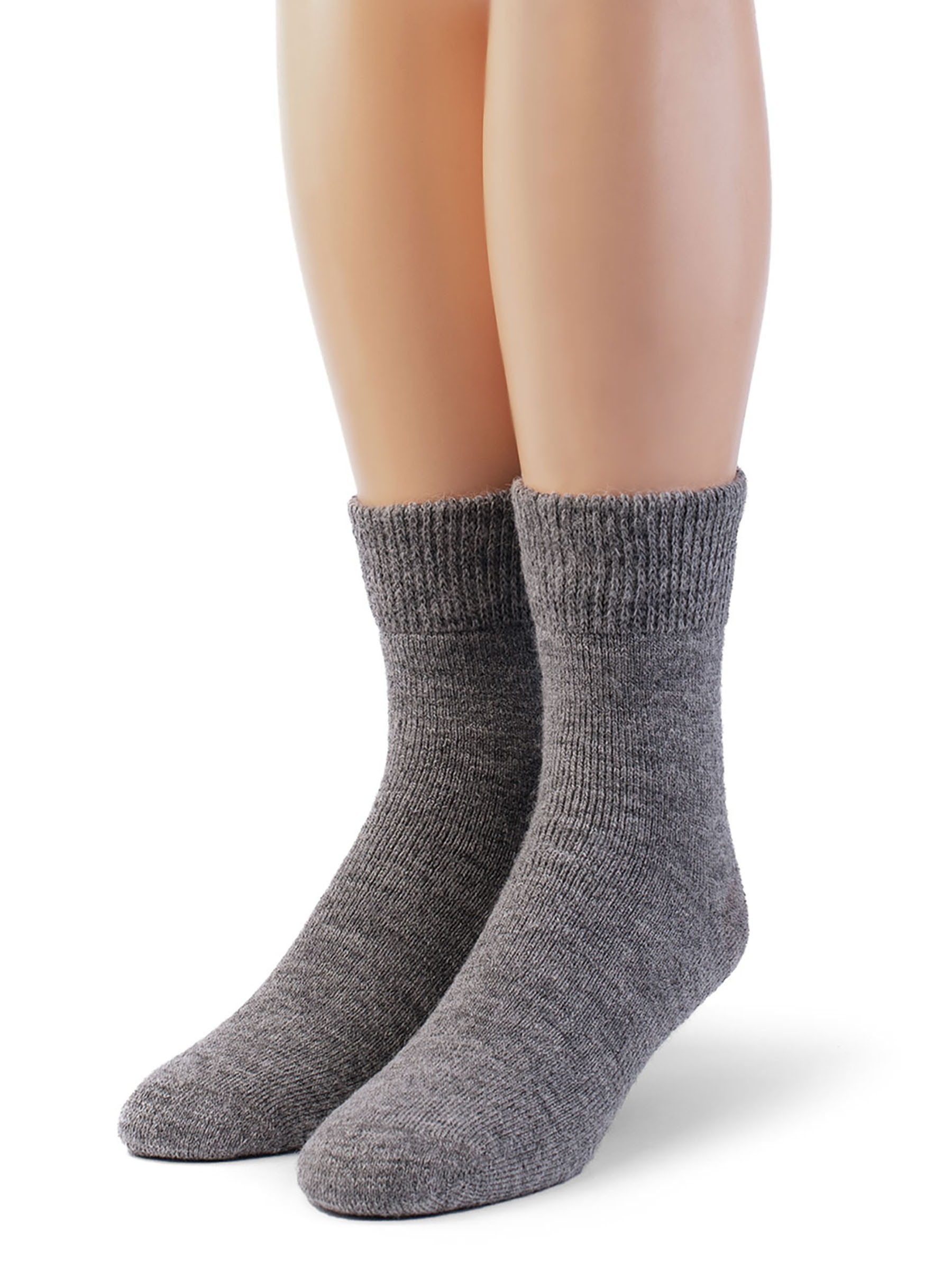 Short Break Outdoor Terry Alpaca Ankle Socks
 Unisex Front View