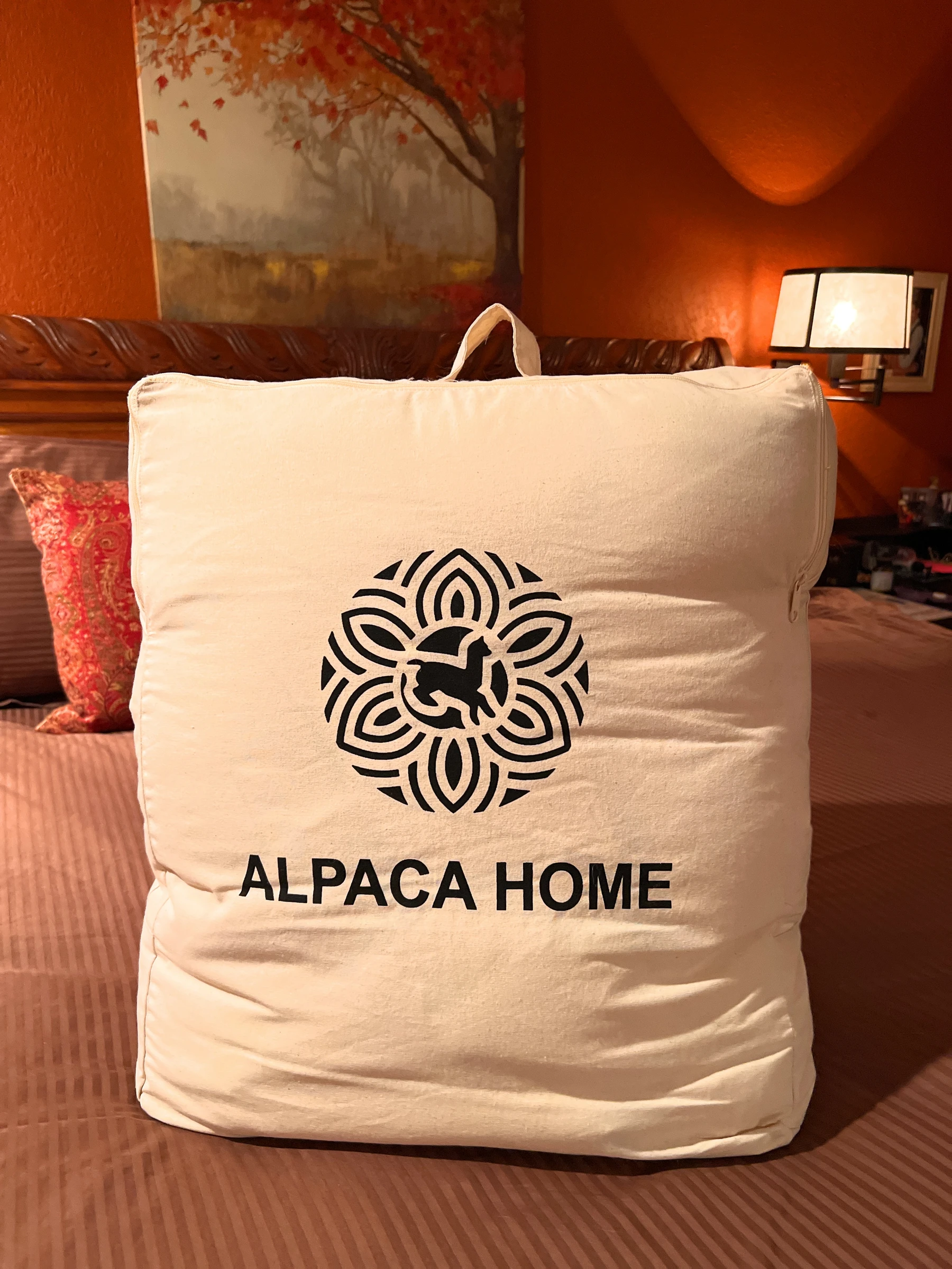 Alpaca Home Duvet in Packaging. 