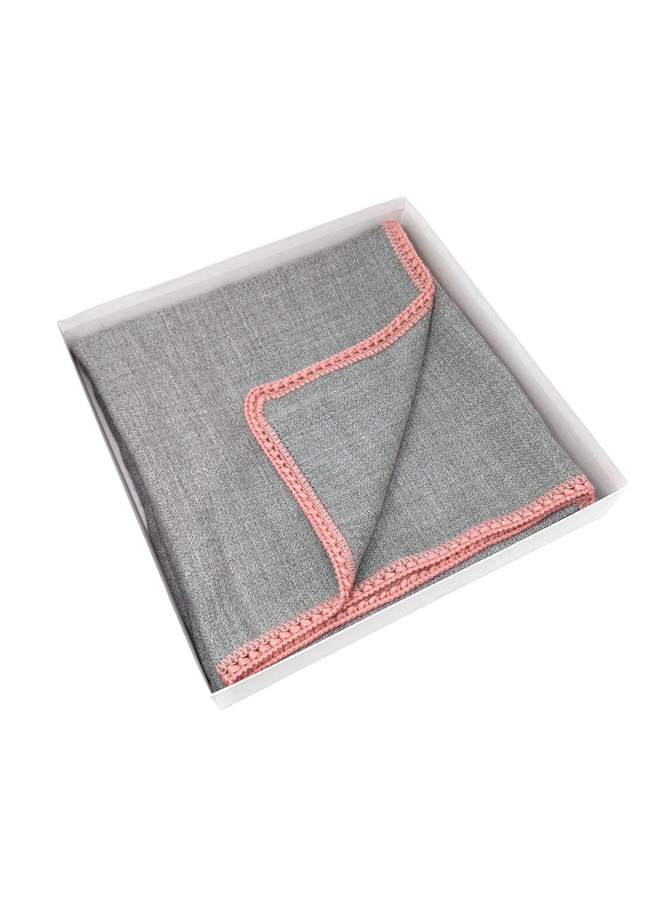 100% Alpaca Wool Baby Blankets for Boys and Girls Pink and Blue Main (optional)