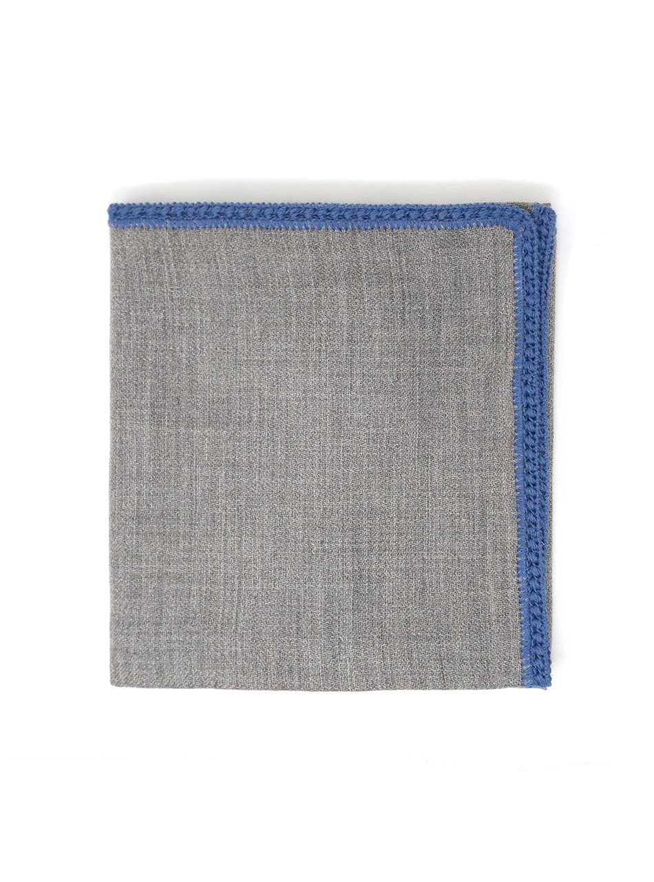 100% Alpaca Wool Baby Blankets for Boys and Girls Pink and Blue Main -  Blue Square
