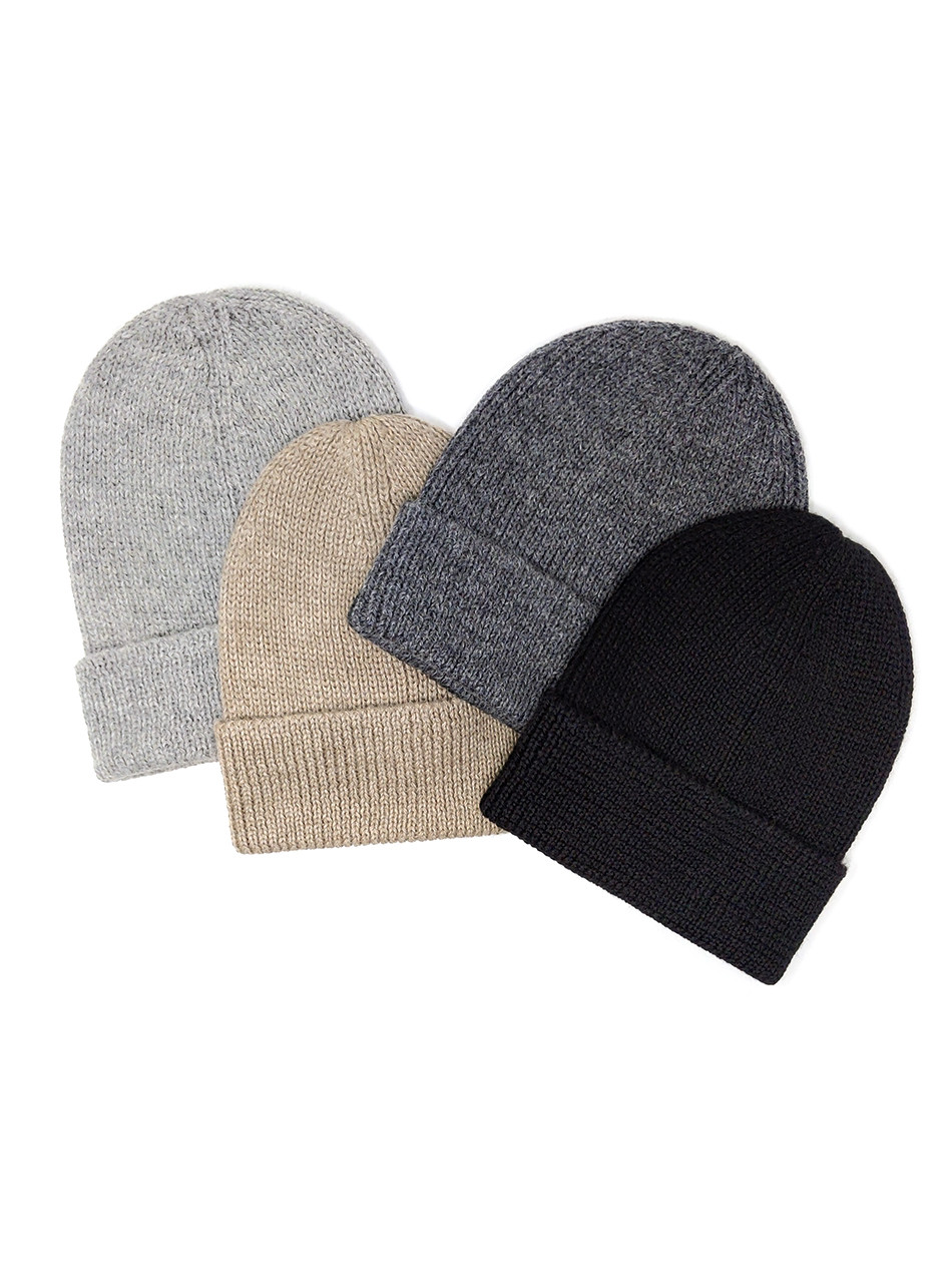 The Baby Alpaca Beanie - Assorted Natural Colors