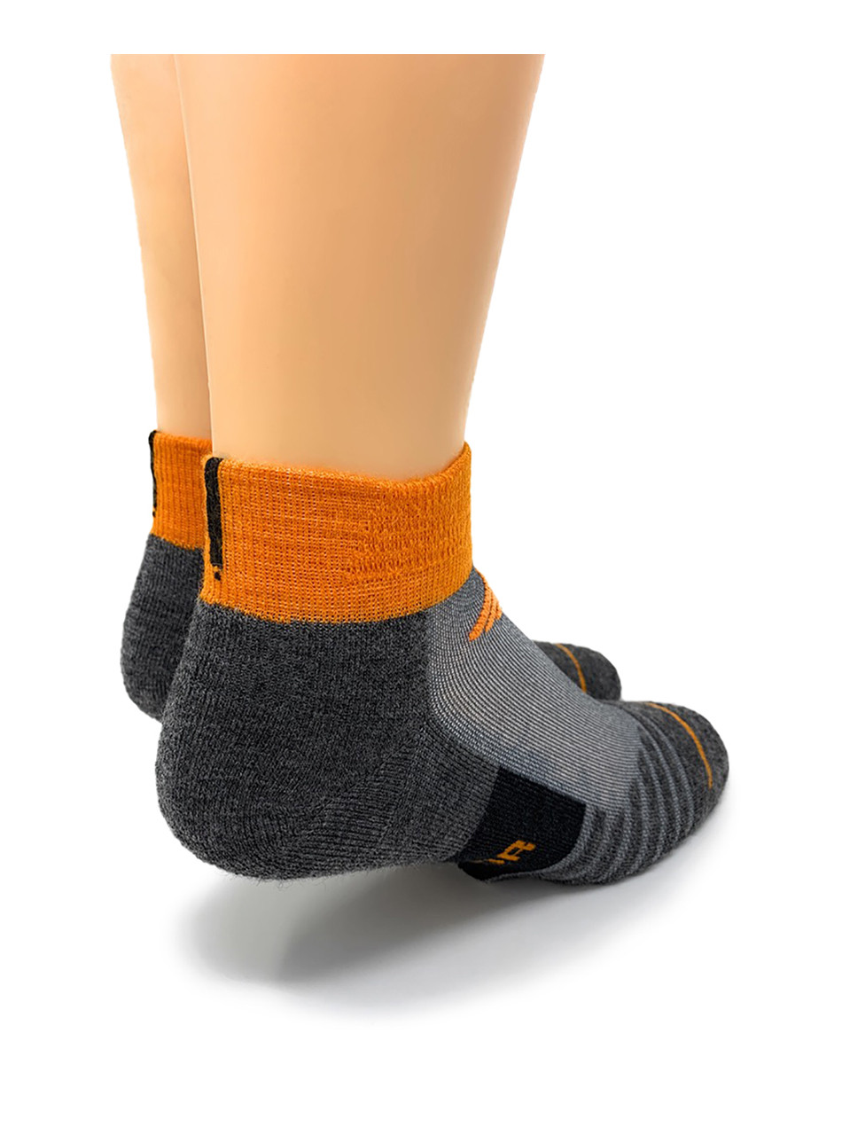 Spirit Stride Sport alpaca Ankle Socks  Heel