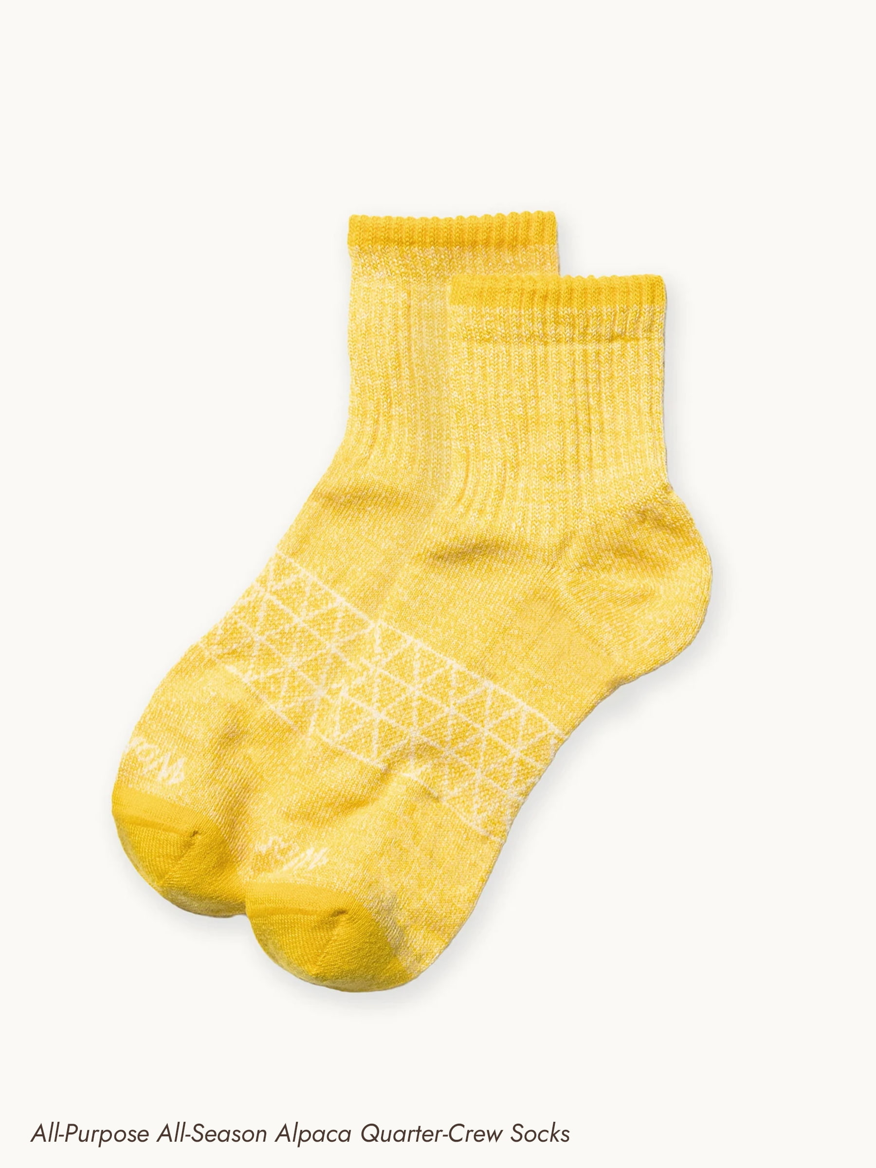 All She Could Ask For Alpaca Sock Box - All-Purpose All-Season Alpaca Quarter-Crew Socks