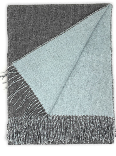 Two Tone Alpaca Blend Throw main image 1