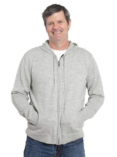 Alpaca Hoodie - 100% Alpaca Wool - Sun 