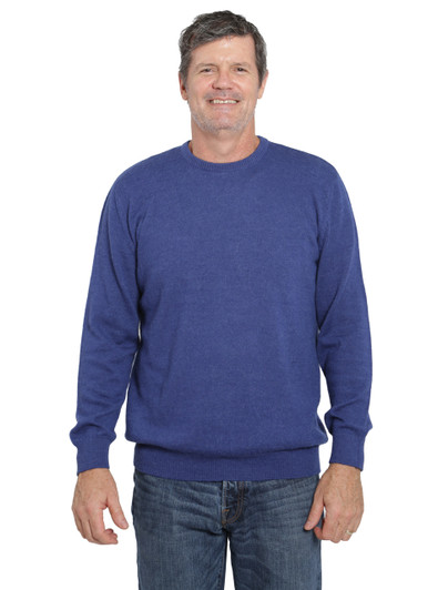 Men's Heritage Bird's Eye Crew Alpaca Pullover Sweater | Sun