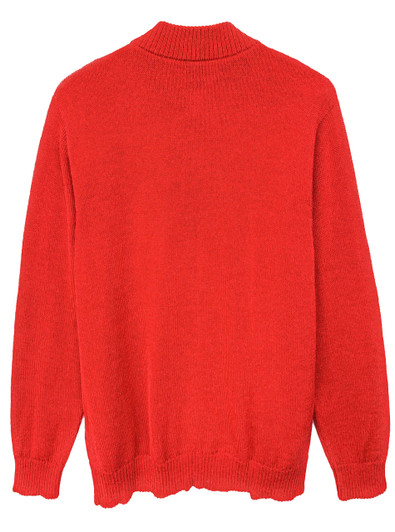 Mr. Rogers Cardigan Sweater - Raglan Rib Sleeve, Beautiful Day Burgundy ...