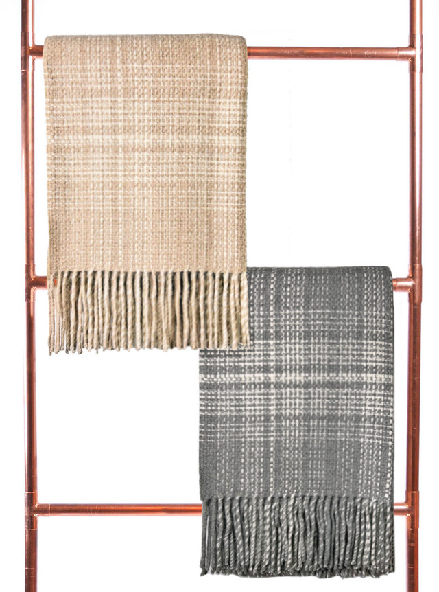 Alpaca Home Woven Throw Blanket Baby Alpaca & Wool throw blanket, main image