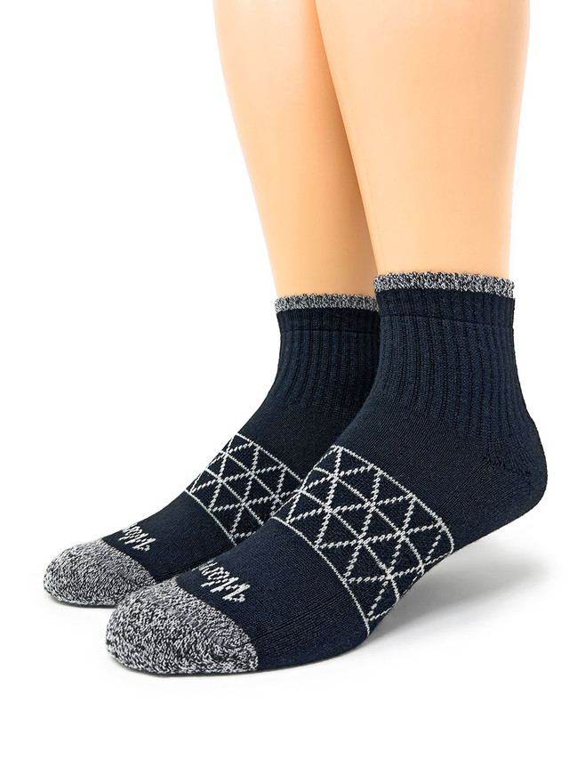 Everyday Cushion Quarter-Crew Alpaca Socks,  Main Image.