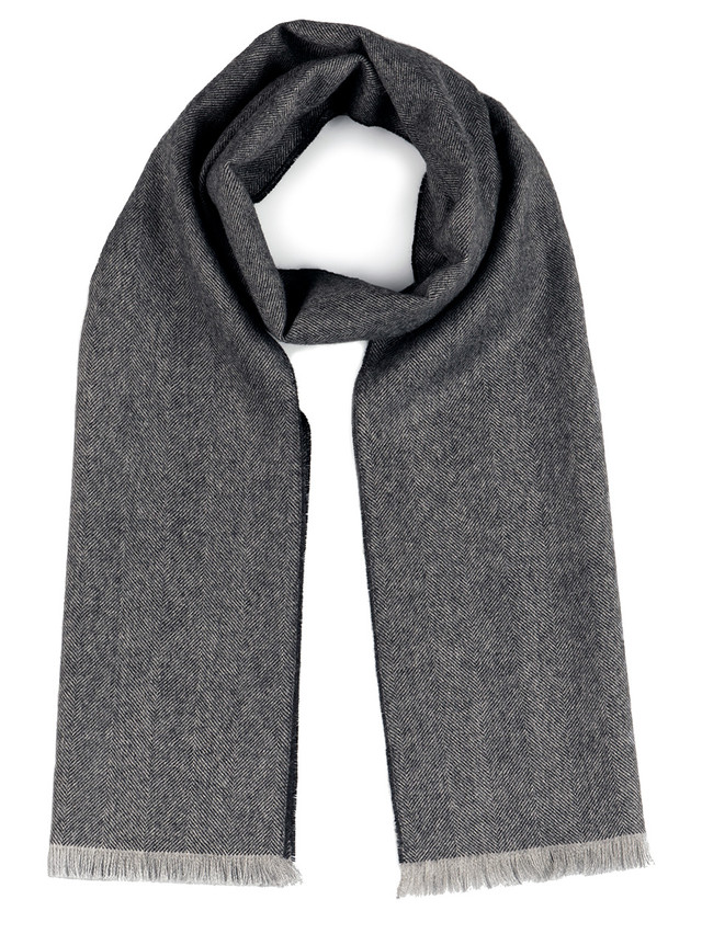 100% Baby Alpaca Wool Lagom Chevron Moto Scarf with Eyelash Fringe - Charcoal 100% Baby Alpaca Wool Lagom Chevron Moto Scarf with Eyelash Fringe - Charcoal