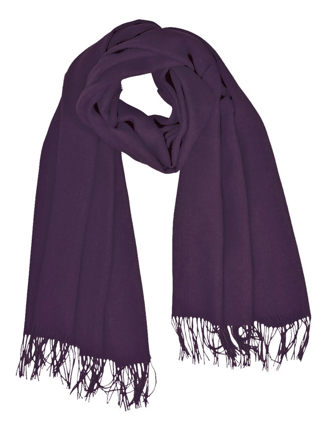 Diaphanous Solid Baby Alpaca & Silk Shawl, looped, main image.