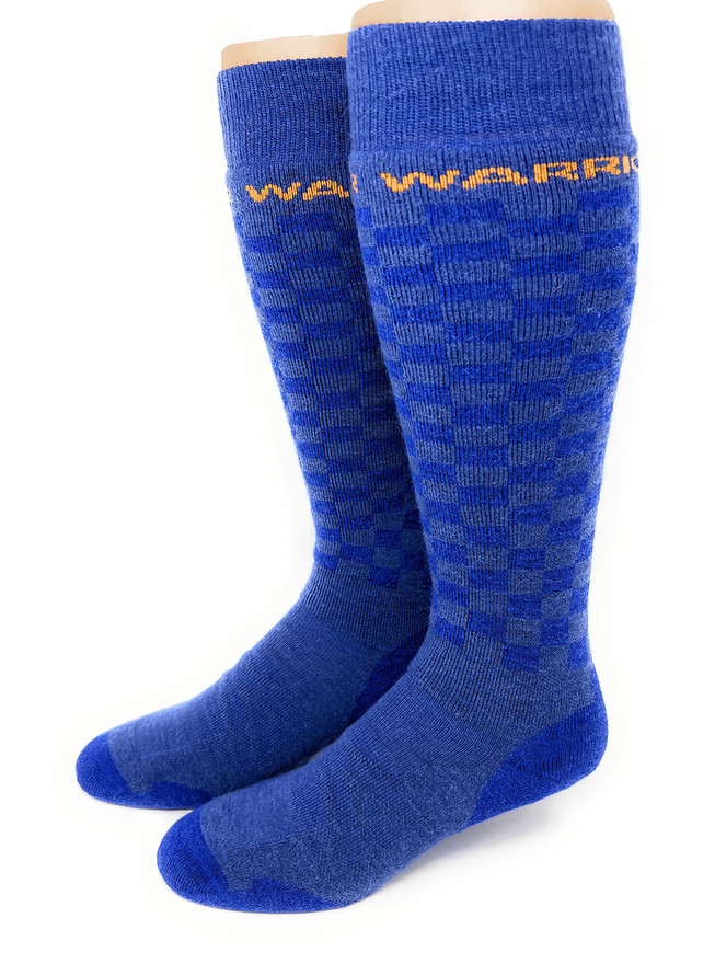 Adventure Checkered Alpaca Over-the-calf Socks, Main image