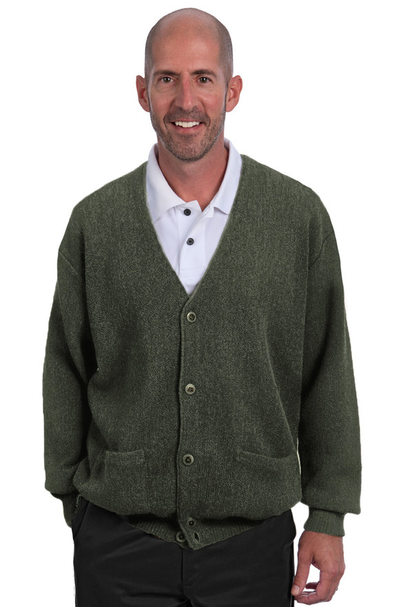 Alpaca Men's Cardigan Sweaters – Casual & Professional