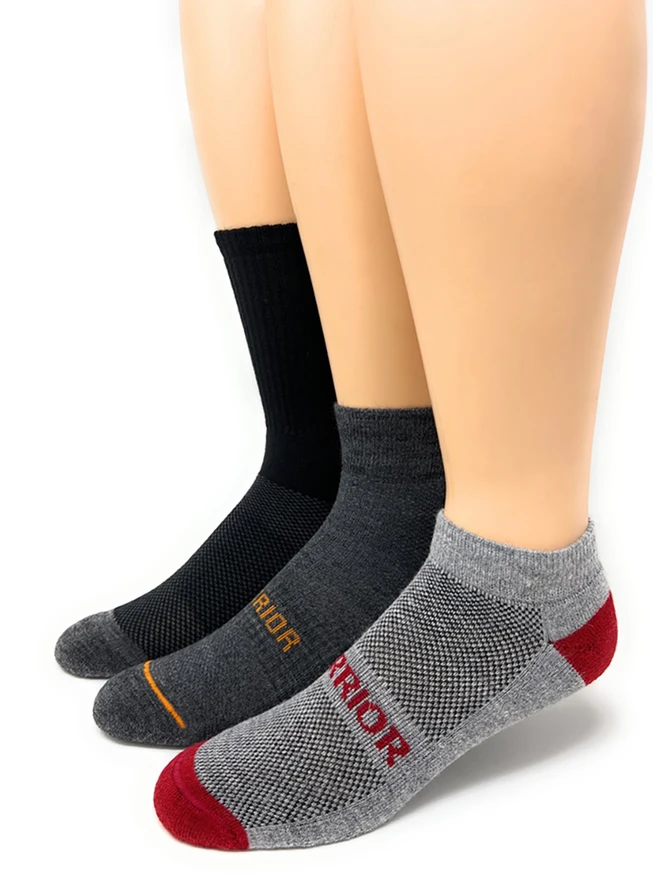 Warrior 100% Alpaca Athletic Socks Gift Box for Every Sport