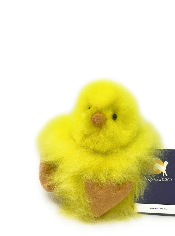 100% Alpaca fur Chick Yellow by ORIGINALPACA, Main Image.