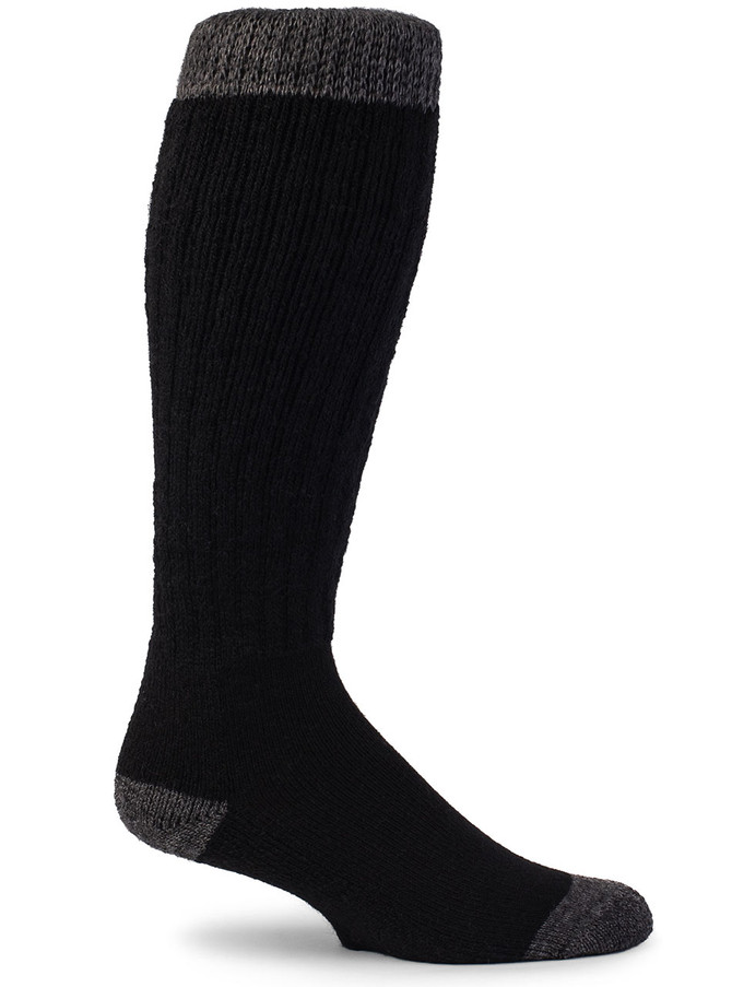 Long John Heavy Terry Alpaca Boot Socks - Side