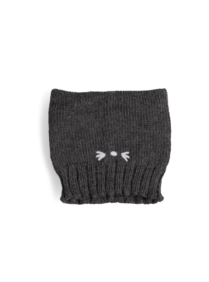 Mochi Cat Ears Alpaca Beanie Flat.