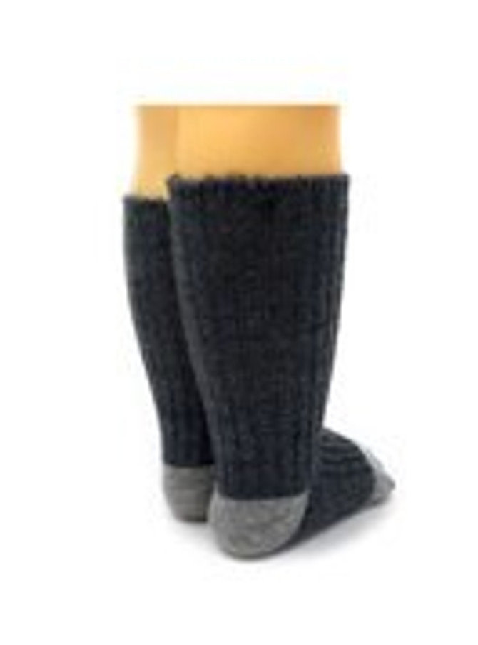 Baby Alpaca Color Block - Dye-Free Infant & Toddler Socks 
Back View