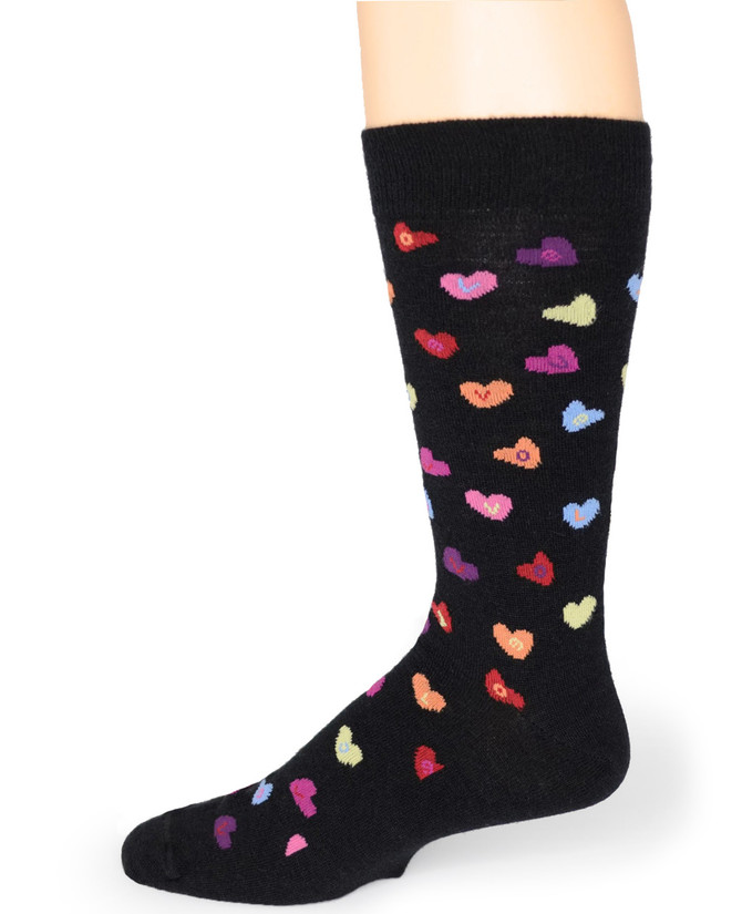 Sweetheart Candy Dress Alpaca Socks Side