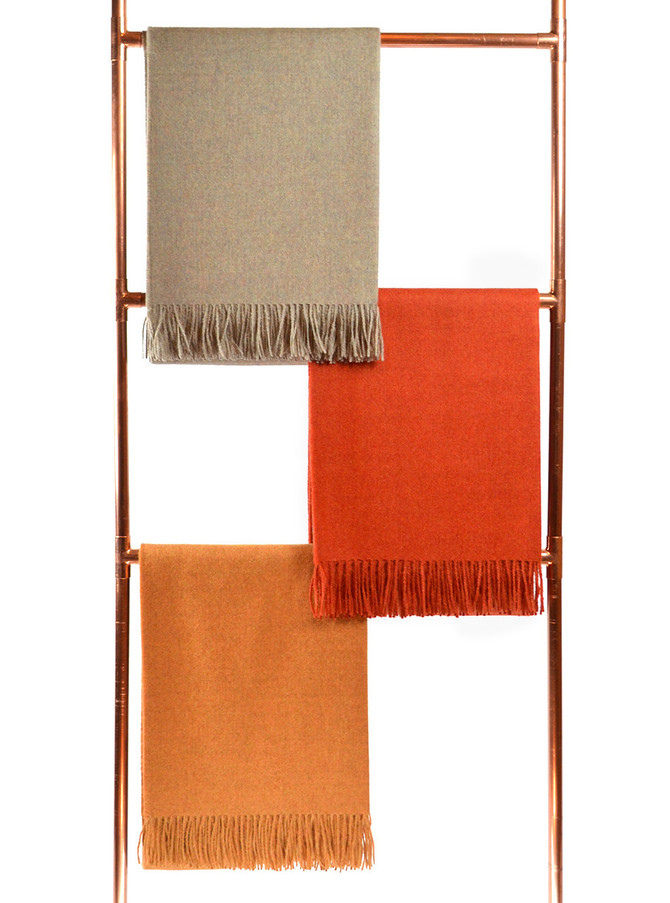 100% Baby Alpaca Wool Cityscape Throw Blanket by Alpaca Home
Stack - Main