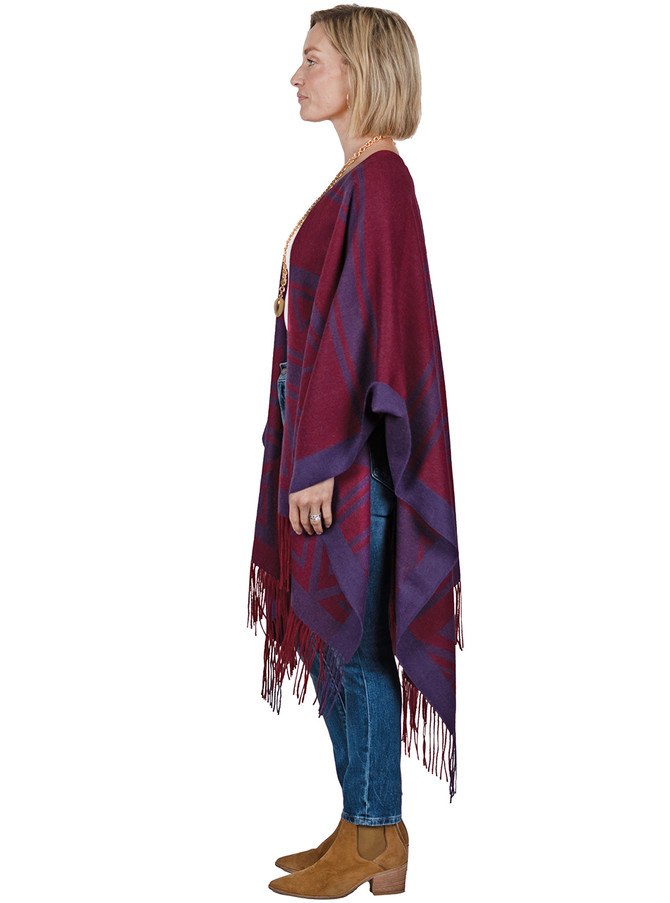 Socal Alpaca Blanket Wrap 100% Alpaca Wool Side