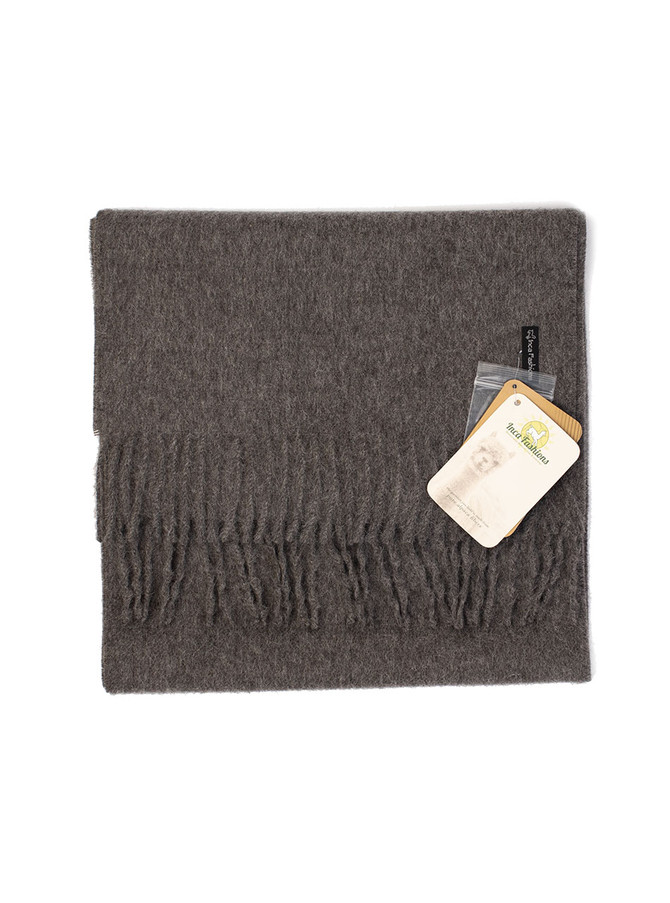 Organic 100% Baby Alpaca Eco Organic Classic Scarf
As packaged