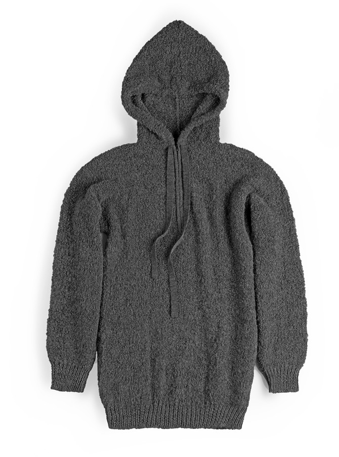 Women's Halo Quarter-Zip Alpaca Hoodie
Flat