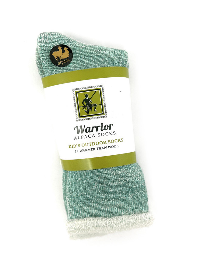 Kozy Kickback Non-Skid Kids Alpaca Socks - Package