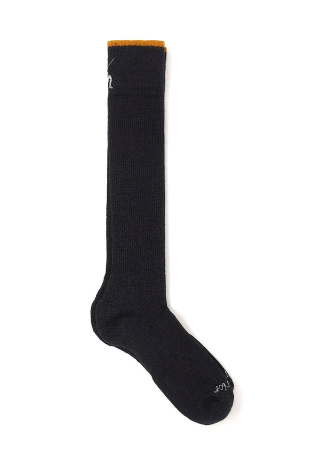 Compression Alpaca Over-the-calf Socks Flat