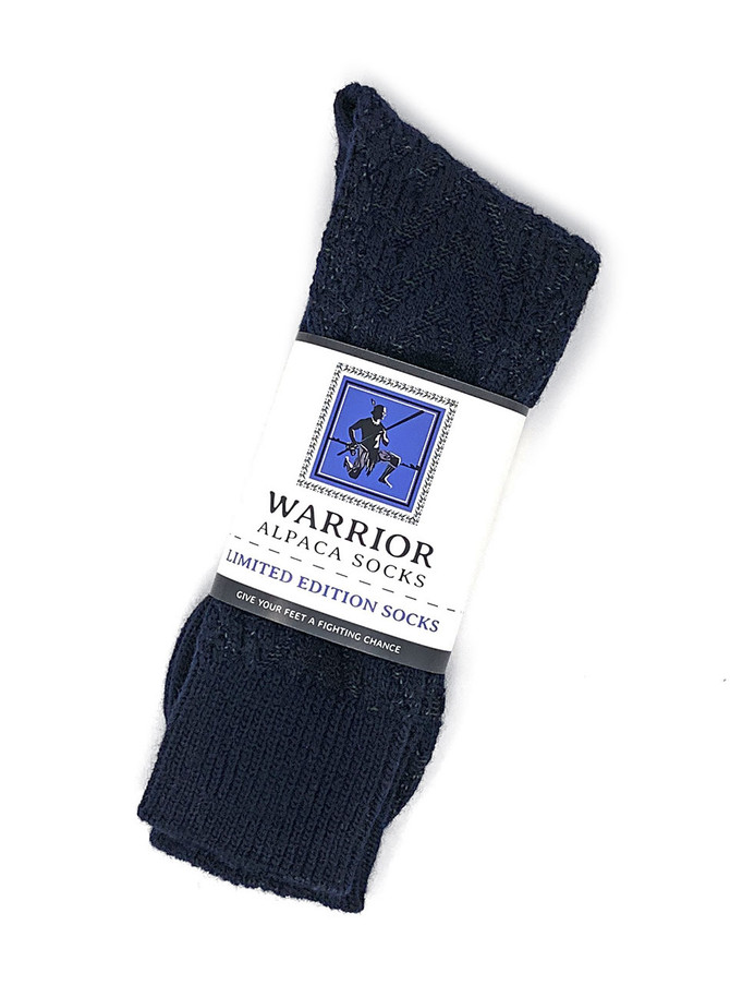 Textured Two-Tone Alpaca Crew Socks
Navy/Olive Package
