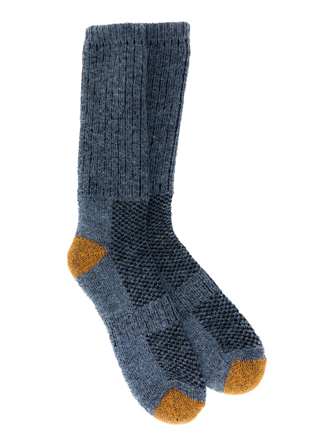 Ultimate Trekker Hiking Boot Socks by Warrior Alpaca Socks 
Flat