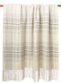 Alpaca Home Woven Throw Blanket Baby Alpaca & Wool throw blankets, Ash & Ivory