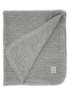 Baby Blanket - Lap Throw  in 100% Baby Alpaca Wool
Quarter Fold Reverse