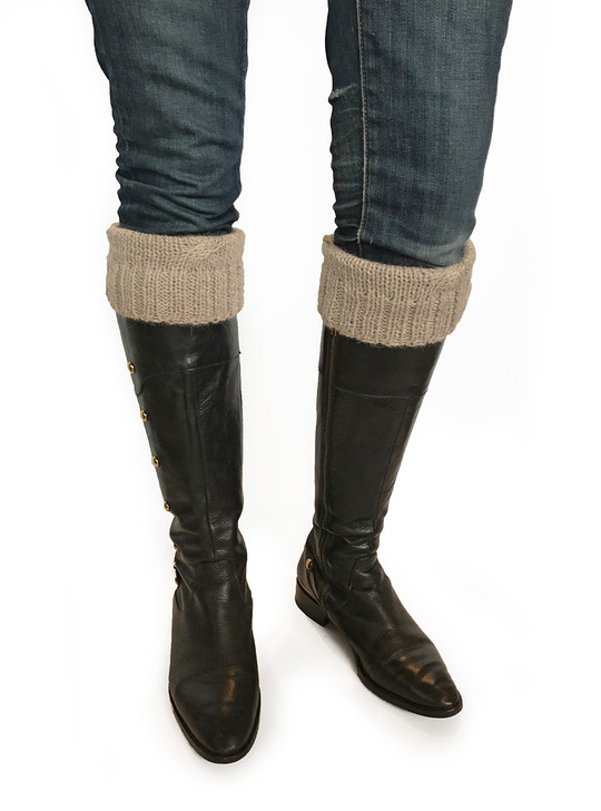 wool boot cuffs