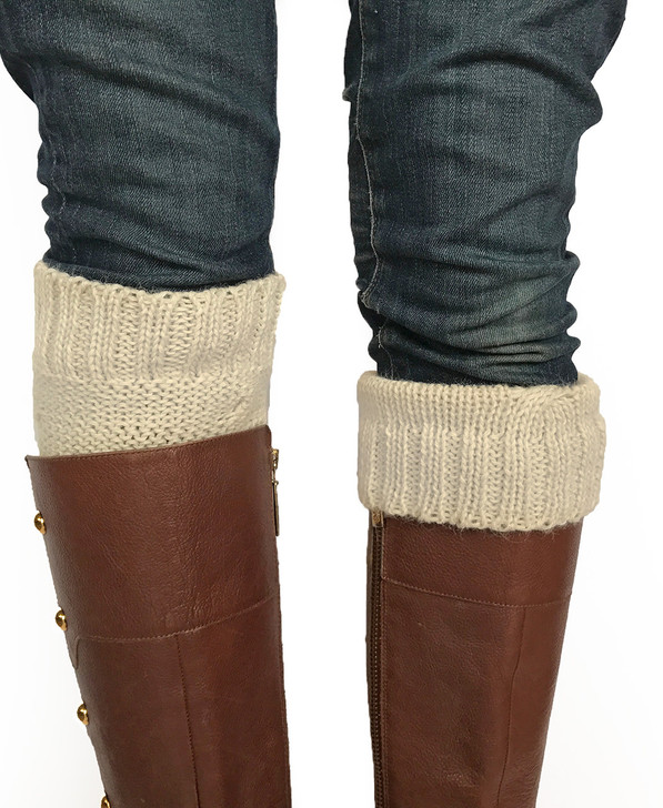 wool boot cuffs