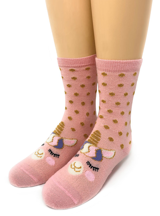 Alpacorn Princess Non-Skid Alpaca Wool Socks
Pre-School Front