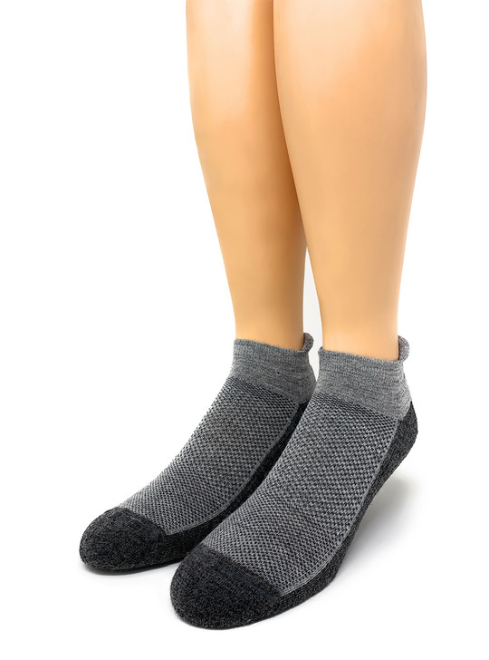 trainer socks with heel tab