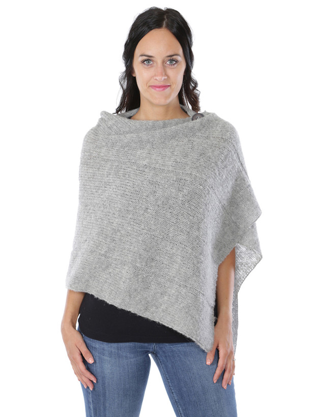 One Button Poncho