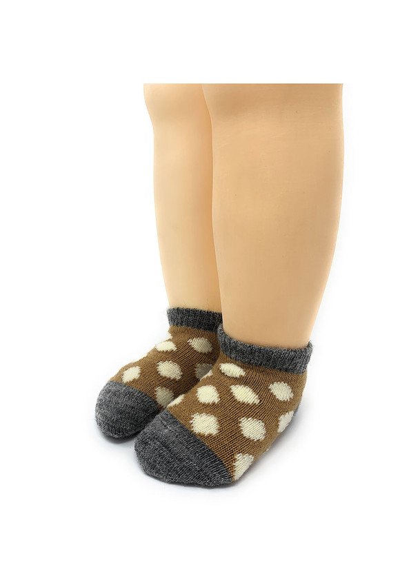 Baby Alpaca Wool "Spot-On" Anklet Baby Socks
Toe