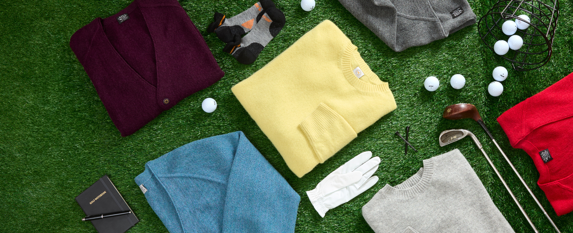 men's alpaca golf sweaters